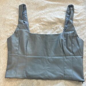 Elegant Gray Women's Top